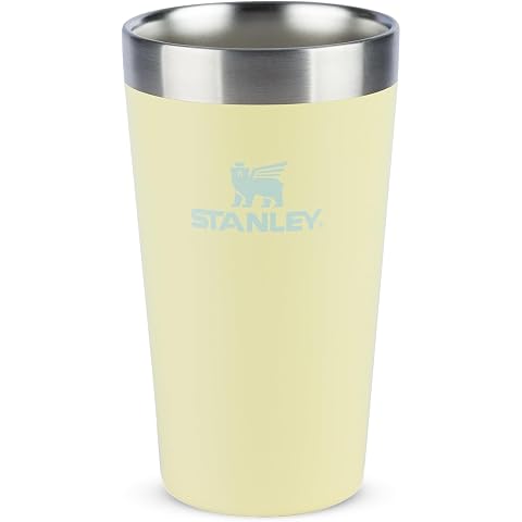Stanley - Copo T&eacute;rmico Texturizado para Cerveja, 354ml, para Bebidas Quentes ou Frias, Pomelo